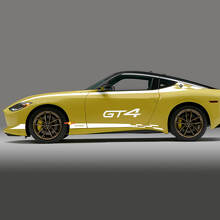 Kit completo di adesivi a scacchi laterali Nismo per Nissan Z GT4
 3