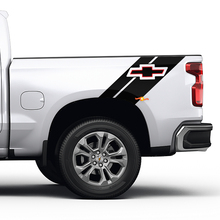 Strisce laterali per letto fuoristrada 4x4 Adesivi Decalcomanie in 2 colori per letto Chevrolet
 2