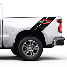 Strisce laterali per letto fuoristrada 4x4 Adesivi Decalcomanie in 2 colori per letto Chevrolet
 3