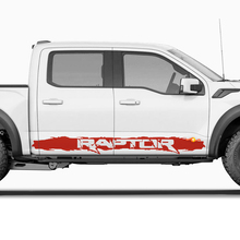 Fascia laterale adesiva per grafica strisce del pannello laterale per Ford F150 Raptor
 2