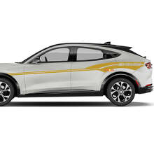 Accoppiare le strisce decorative MACH E per portiere laterali in vinile adesivo per Ford Mustang MACH-E
 2