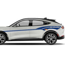 Accoppiare le strisce decorative MACH E per portiere laterali in vinile adesivo per Ford Mustang MACH-E
 3