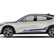 Strisce decorative laterali per portiere adesivi in vinile per Ford Mustang MACH-E
 3