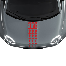 500 Striscia sul cofano Adesivo Racing Grafica per Fiat 500 2
 3