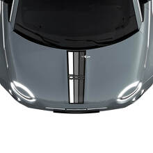 500 Strisce Triangolari Bandiera Adesivo Striscia Cofano Grafica per Fiat 500
 2