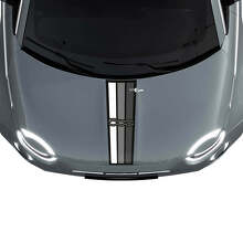 500 Strisce Triangolari Bandiera Adesivo Striscia Cofano Grafica per Fiat 500
 2