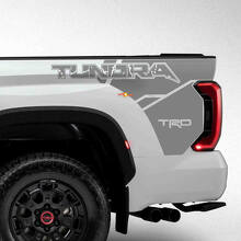 Adesivo Striscia Laterale Lettere Tundra TRD per Toyota Tundra TRD 2