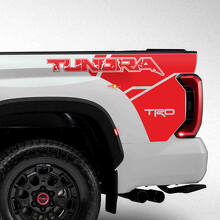 Adesivo Striscia Laterale Lettere Tundra TRD per Toyota Tundra TRD 3