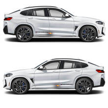 2x adesivo in vinile M Performance per BMW X4M
 2