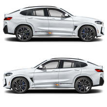 2x adesivo in vinile M Performance per BMW X4M
 2