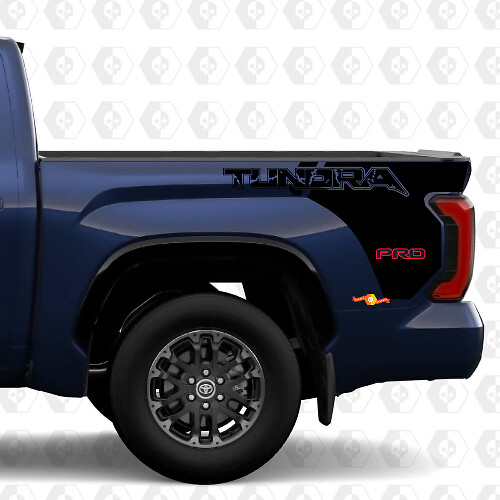 Adesivo adesivo laterale stile Raptor per Toyota Tundra TRD PRO
