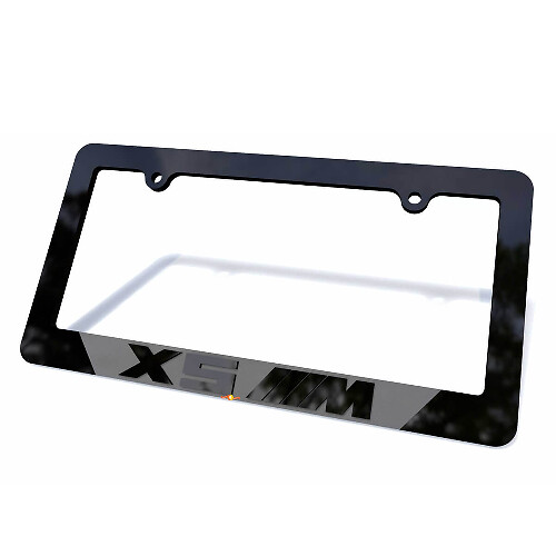 Cornice portatarga in acrilico stile M per BMW X5
