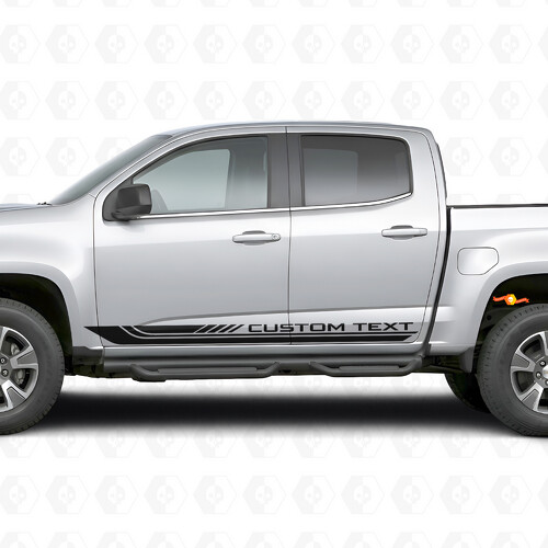 Strisce in Vinile per Telaio Porta e Pannello Parafango Personalizzate per Chevrolet Colorado 2ª Gen 2015-2022