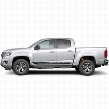 Strisce in Vinile per Telaio Porta e Pannello Parafango Personalizzate per Chevrolet Colorado 2ª Gen 2015-2022_2