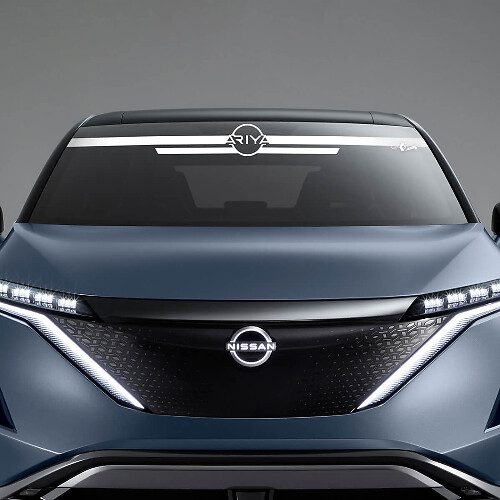 Adesivo grafico ARIYA per parabrezza per Nissan ARIYA 3
