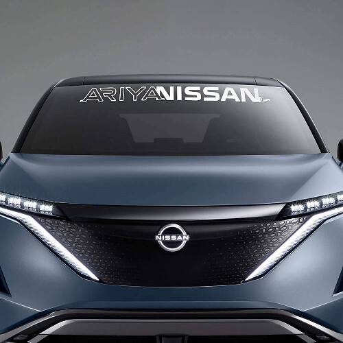 Adesivo Grafico Lettere Marchio Parabrezza per Nissan ARIYA