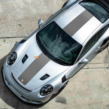 Porsche 991 Gt2 RS GT2RS Adesivi Centrali per Tetto Cappuccio Wrap Grafica
 2