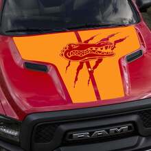 Adesivo in Vinile a Forma di Artiglio di Alligatore per Cofano Dodge Ram Rebel_2