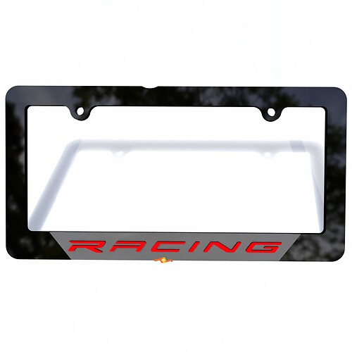 Coperture per targa di veicolo da corsa Cornici Decorative per Veicoli per Corvette
