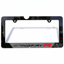 Coperture per targa del veicolo Stingray R Cornici Decorative per Chevrolet Corvette C8
 3