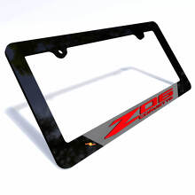 Coperture per targa del veicolo Z06 Cornici Decorative per Chevrolet Corvette C8
 2