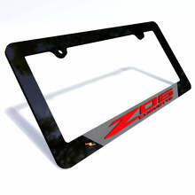 Coperture per targa del veicolo Z06 Cornici Decorative per Chevrolet Corvette C8
 2