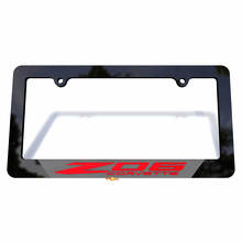 Coperture per targa del veicolo Z06 Cornici Decorative per Chevrolet Corvette C8
 3