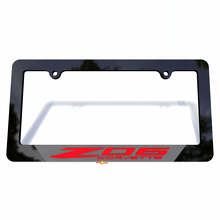 Coperture per targa del veicolo Z06 Cornici Decorative per Chevrolet Corvette C8
 3