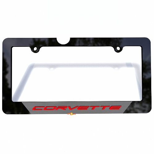 Coperture per targa del veicolo Cornici Decorative per Chevrolet Corvette
