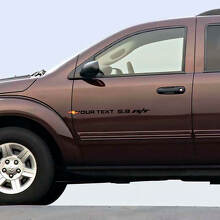 Kit di Adesivi in Vinile con Scritta Personalizzata 5.9 R/T per Porta Laterale Dodge Durango_2