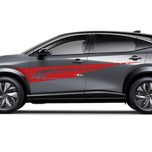 Kit adesivi grafici universali laterali per Nissan ARIYA
 3