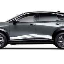 Kit adesivi grafici universali a onde laterali per Nissan ARIYA
 2