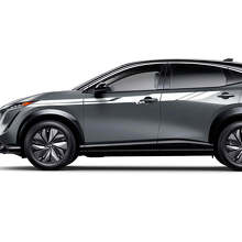 Kit adesivi grafici da corsa a strisce universali per Nissan ARIYA
 2