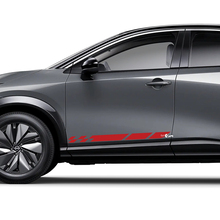 Kit adesivi grafici a scacchi universali per Nissan ARIYA
 3