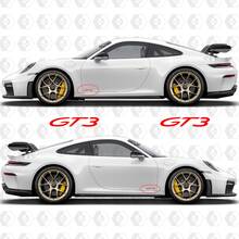 Adesivo Decal GT3 Emblema per la parte posteriore e i lati della Porsche 911 GT3
 3