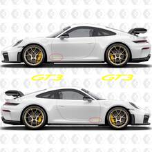 Adesivo Decal GT3 Emblema per la parte posteriore e i lati della Porsche 911 GT3
 5