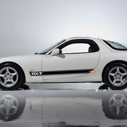 Adesivo grafico laterale - Adesivo in vinile personalizzato per Mazda RX-7 Sport
