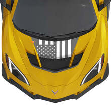 Adesivo in vinile con bandiera USA per cofano Chevrolet Corvette ZR1_3