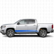 Strisce Viniliche Parallele per Porta e Minigonne per Chevrolet Colorado 2ª Gen 2015-2022_5