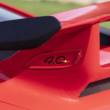 4.0 Inserzioni adesive dell'ala posteriore per Porsche 911
 2