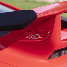 4.0 Inserzioni adesive dell'ala posteriore per Porsche 911
 3