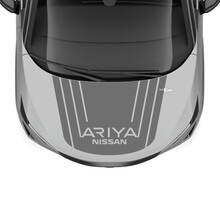 Adesivo grafico da corsa per cofano per Nissan ARIYA
 2