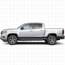 Strisce in Vinile Sottili per Porta e Fianco Cassone per Chevrolet Colorado 2ª Gen 2015-2022_2