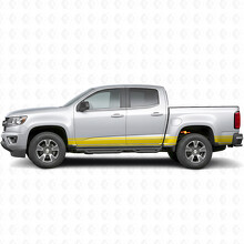 Strisce in Vinile Sottili per Porta e Fianco Cassone per Chevrolet Colorado 2ª Gen 2015-2022_3