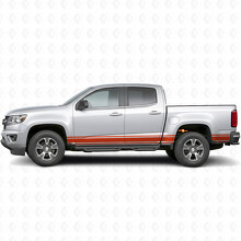 Strisce in Vinile Sottili per Porta e Fianco Cassone per Chevrolet Colorado 2ª Gen 2015-2022_4