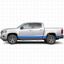 Strisce in Vinile Sottili per Porta e Fianco Cassone per Chevrolet Colorado 2ª Gen 2015-2022_5