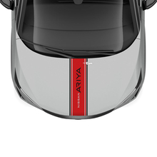 Adesivo grafico a strisce doppie per cofano per Nissan ARIYA
 2