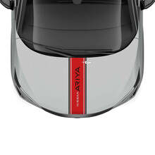 Adesivo grafico a strisce doppie per cofano per Nissan ARIYA
 2