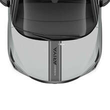 Adesivo grafico a strisce doppie per cofano per Nissan ARIYA
 3