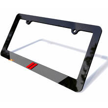 Strisce a scacchi Copri Targa Telaio Decorativo per Veicoli Dodge
 2